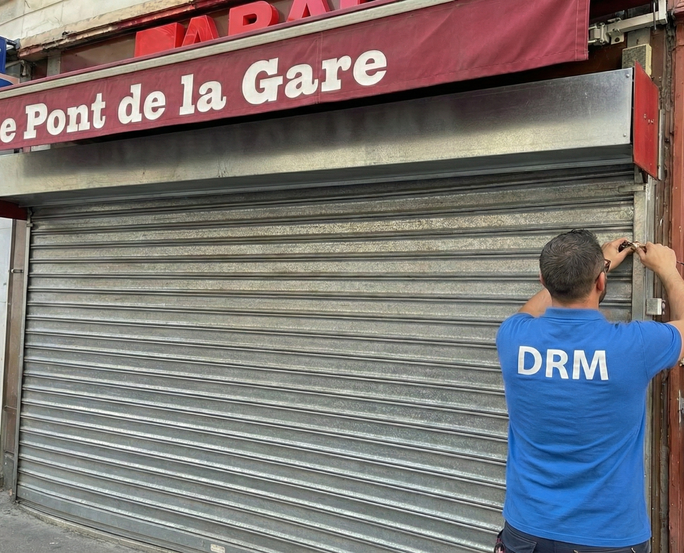 Technicien dépannage rideau métallique Antibes