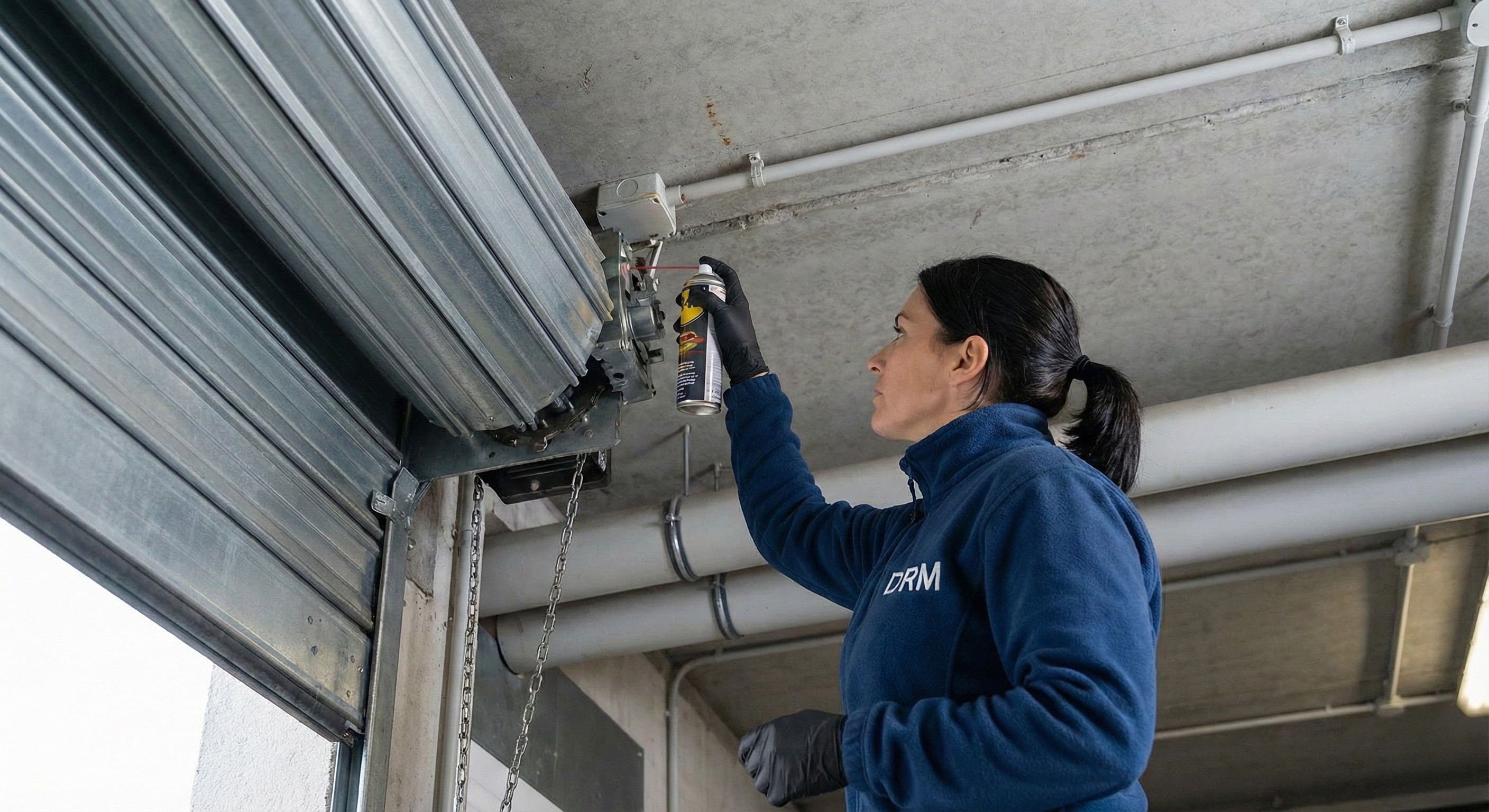 Entretien de rideaux métalliques - DRM Nice