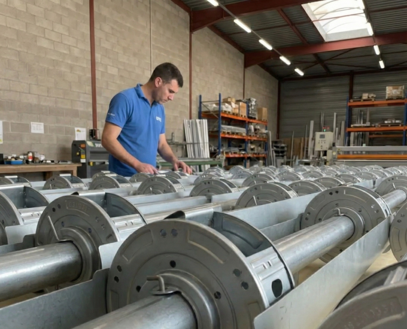 Fabrication de rideaux métalliques - DRM Nice