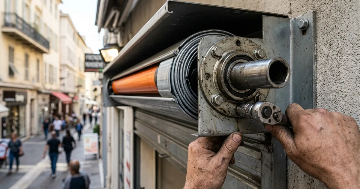 Motorisation de Rideau Métallique à Nice : Pourquoi Sauter le Pas en 2026 ?