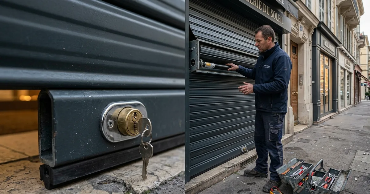 Rideau Métallique Vandalisé à Nice : Assurance 2026