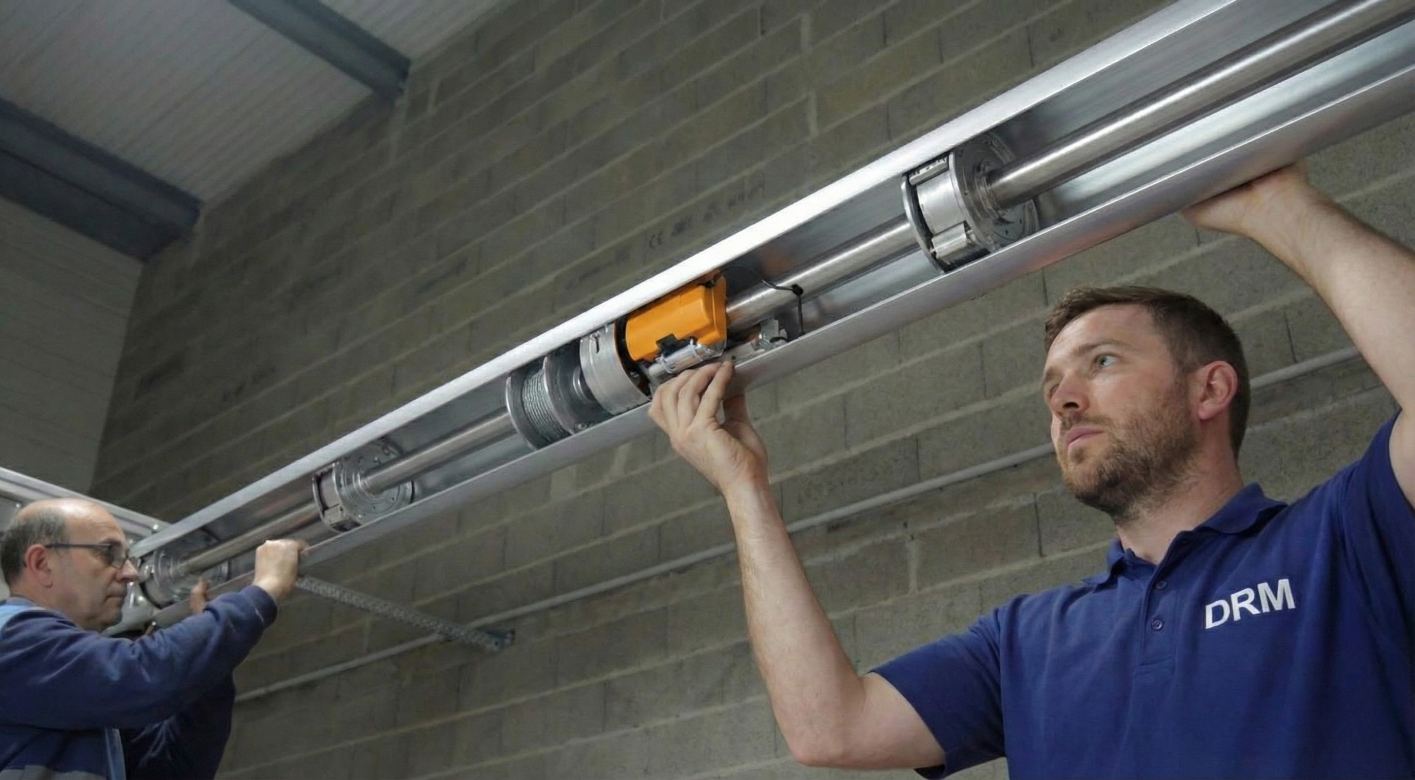 Installation professionnelle rideau métallique Nice