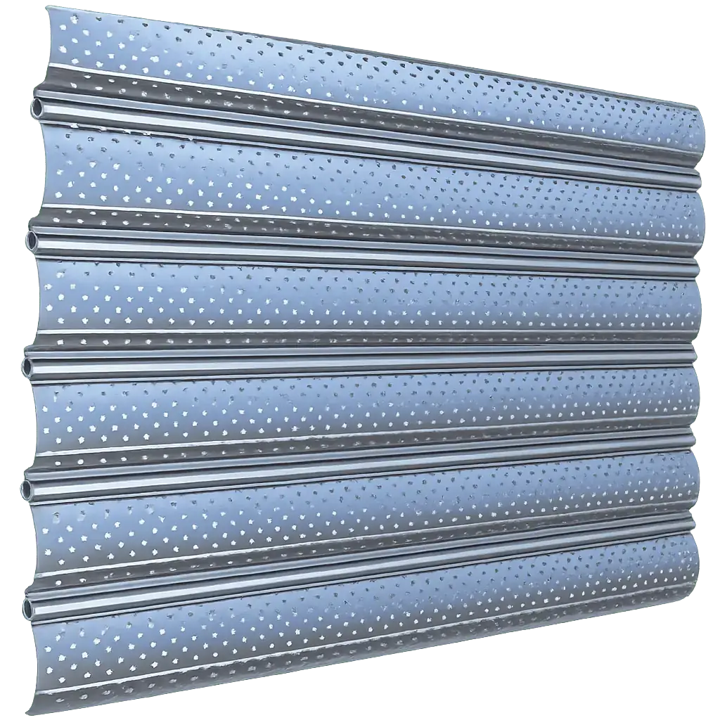 Rideau métallique lames microperforées - Visibilité et ventilation à Nice - DRM Nice