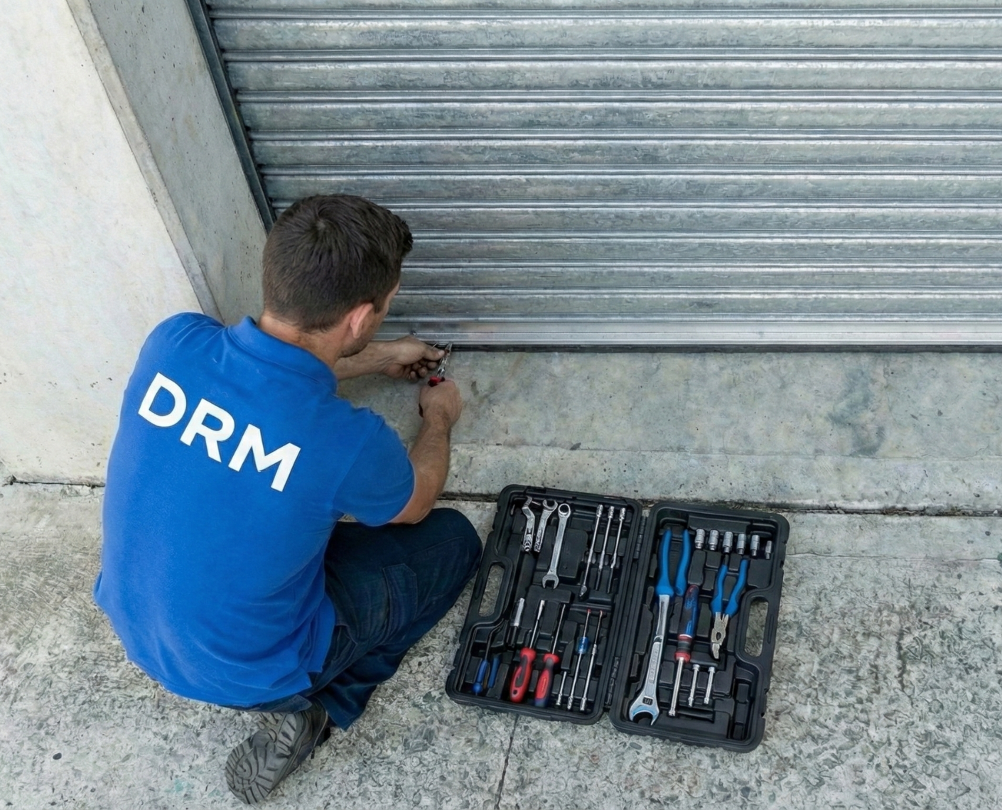 Réparation de rideaux métalliques - DRM Nice