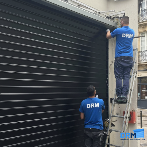 Diagnostic transparent et devis après entretien rideau métallique à Nice - DRM Nice