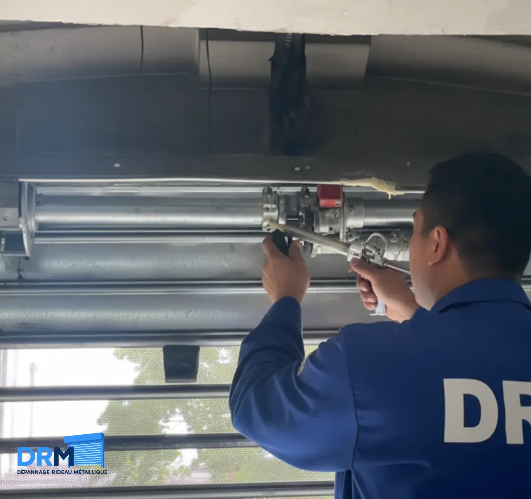 Entretien rideau métallique - Maintenance préventive à Nice - DRM Nice