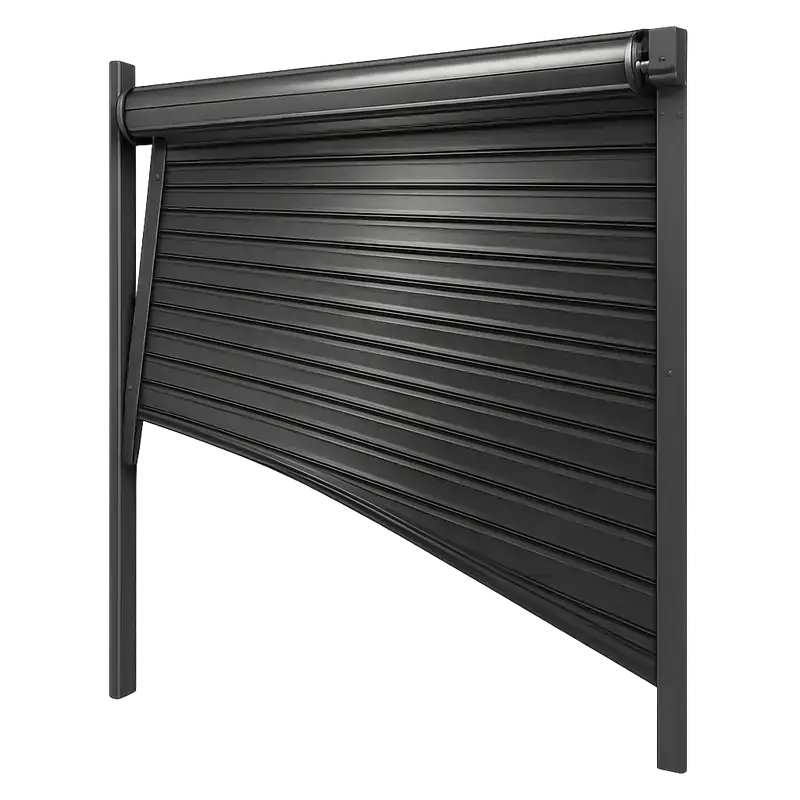 Rideau métallique bloqué à Beaulieu-sur-Mer - Intervention d'urgence DRM Nice