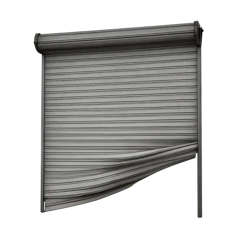 Technicien DRM débloquant un rideau métallique à Nice